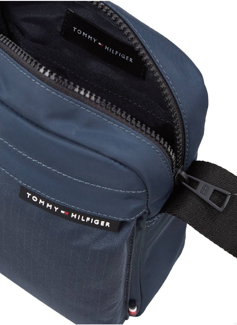 TOMMY HILFIGER Men's Element Mini Reporter Bag - Polyester Blend, Blue  - Image 3