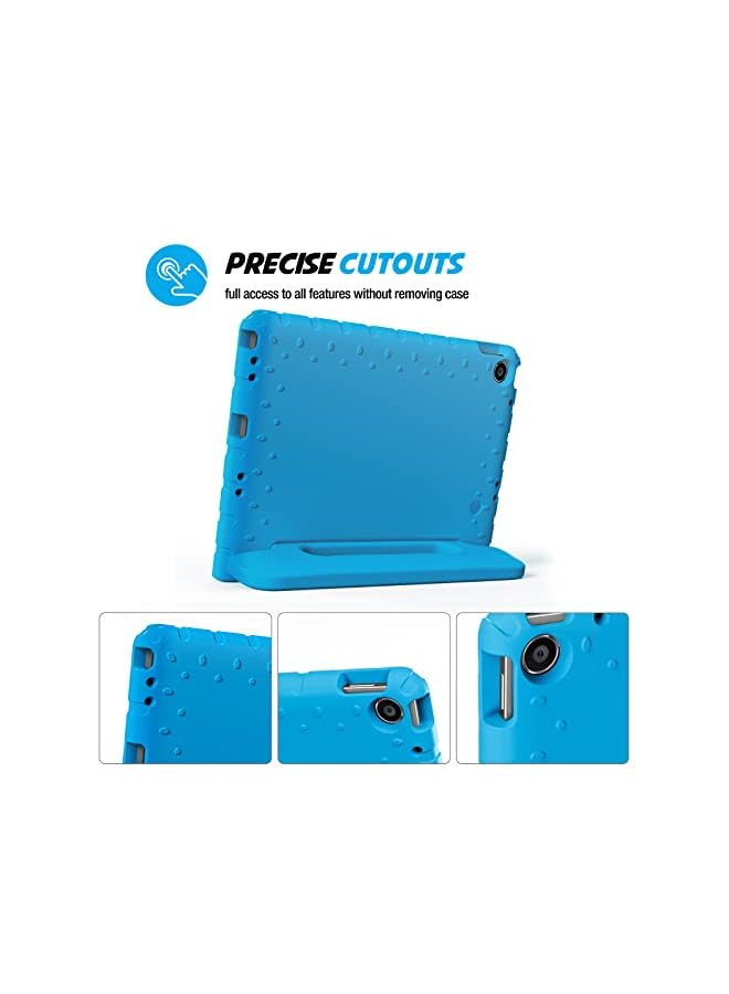 Procases Kids Case For Lenovo Tab M10 Plus 2022 3Rd Gen 10.6 Inch, Shockproof Lightweight Portable With Handle Baby Friendly Case For Tab M10 Plus 10.6" 2022 Tb-125F/128F –Blue - Image 4