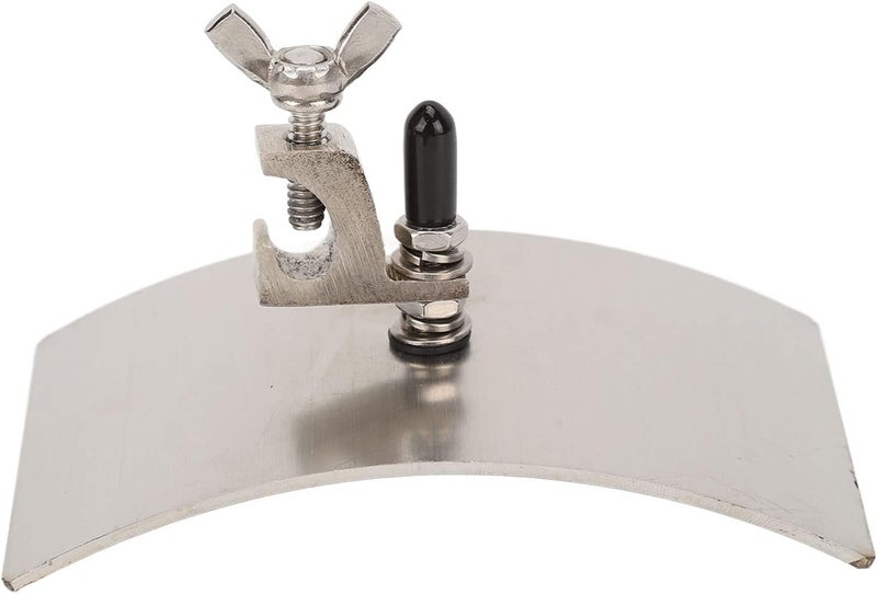 klarako 0.2in Thickness Pool Bonding Kit, Stainless Steel Bonding Plate with Screw for Skimmers Above Ground Pools in Direct Contact with Pool Water - Image 1