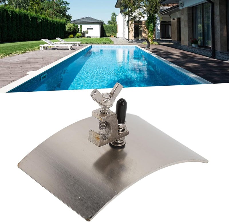 klarako 0.2in Thickness Pool Bonding Kit, Stainless Steel Bonding Plate with Screw for Skimmers Above Ground Pools in Direct Contact with Pool Water - Image 4