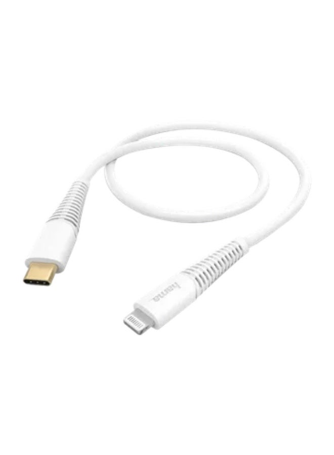 hama Type C to Lightning Connector, Type B, Type C 4.95 Feet (1.5 M) Cable - Image 1