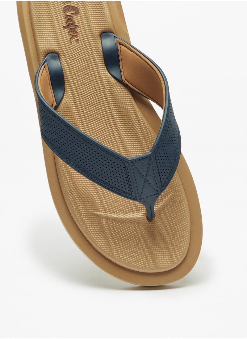 Lee Cooper Men's Perforated Texture Slip On Flip Flops  - Image 5