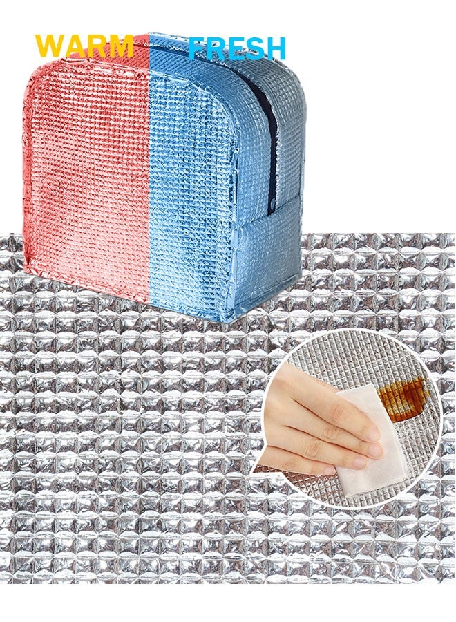 Insulated Lunch Bag Black, Lunch Tote Bag, Water Resistant Insulated Cooler Bag, Food Handbags Case, High Capacity  - Image 4