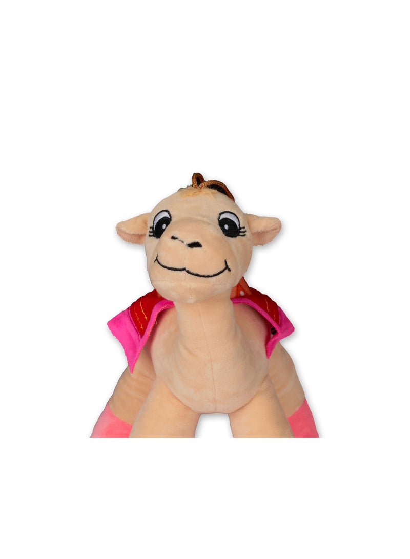CUDDLES UK Cuddles - Camel Super Soft Plush Toy 14- inch, Adorable Camel Plush Toy - Soft and Cuddly Stuffed Animal for Kids and Collectors. - Image 4