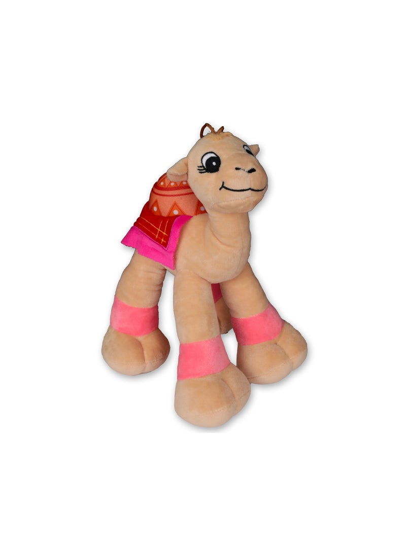 CUDDLES UK Cuddles - Camel Super Soft Plush Toy 14- inch, Adorable Camel Plush Toy - Soft and Cuddly Stuffed Animal for Kids and Collectors. - Image 2