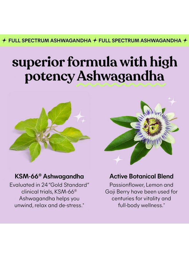 ليمي  حلوى ليمي تشيل لتخفيف التوتر مع 300 ملغ من أشواغاندا KSM-66، بلسم الليمون، زهرة الآلام، وجوجي لدعم الاسترخاء، والكورتيزول الصحي والنوم - خالية من الغلوتين، وغير معدلة وراثيًا، بنكهة التوت المختلط (60 قطعة) - Image 3