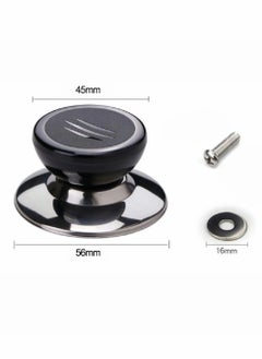 Y&D Universal Pot Lid Knob, Stainless Steel Heat Resistant Replacement Spare Round Handle, Accessory Handle Suitable for Cookware, Lid, Knob Repair and (6 pcs)  - Image 5