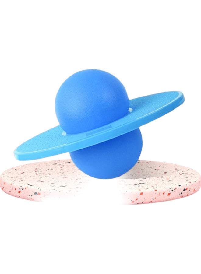 Dweck Anti-Explosion Children'S Bouncy Ball, Jumping Ball, Fitness Toy, Thickened Sports Board For Adults, Blue - Image 3