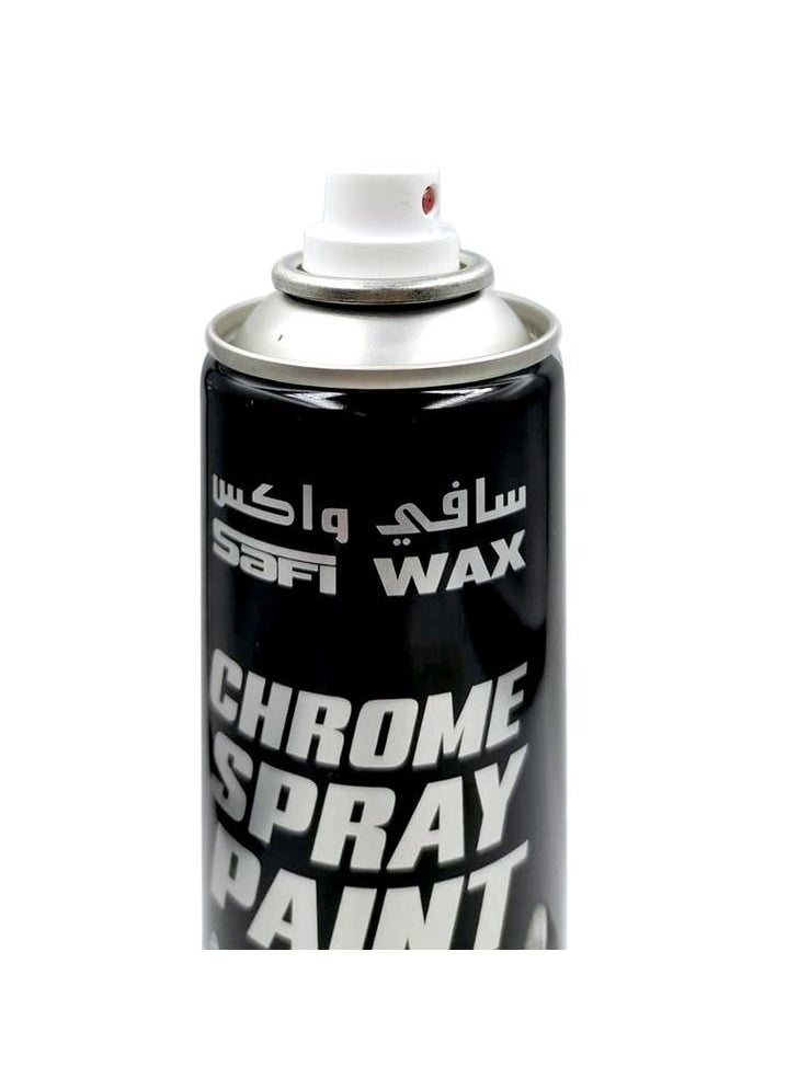 سافي واكس SAFI WAX طلاء بخاخ عالي الجودة كروم 330 مللي طلاء بخاخ كروم  - Image 2