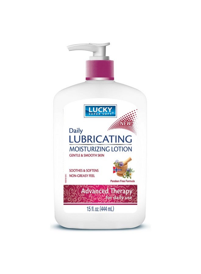 lucky super soft Lubricating Lotion Advanced Therapy 15 Fluid Ounce - Image 1
