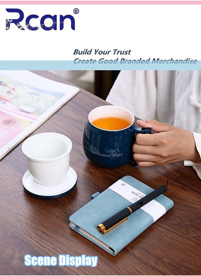 Rcan - 2 Pcs A7 Notebooks Pu Leather Hard Cover Elastic Band Mini Portable Thickened Notepad Memo Travel Diary Pocket Horizontal Line Small Book Suitable for Business Office School Students Family Writing - Image 1