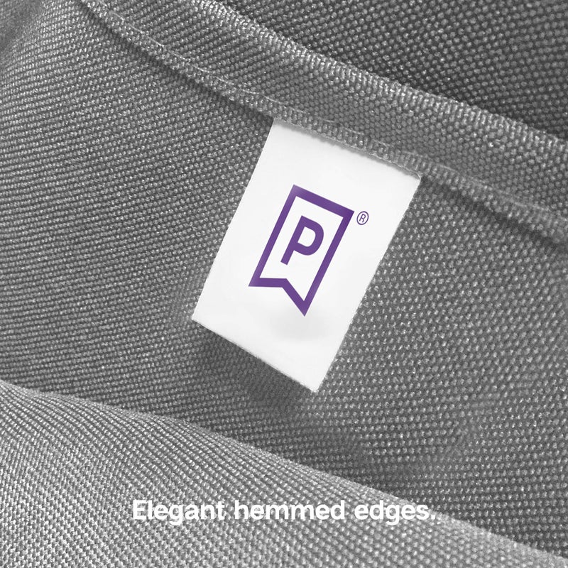 Gee Di Moda Round Tablecloth - 70 Inch Charcoal Round Table Cloth for 24 to 48 Inch Round Tables - Heavy Duty Washable Fabric - for Buffet Table  Holiday Party  Dinner  Wedding & Baby Shower - Image 5