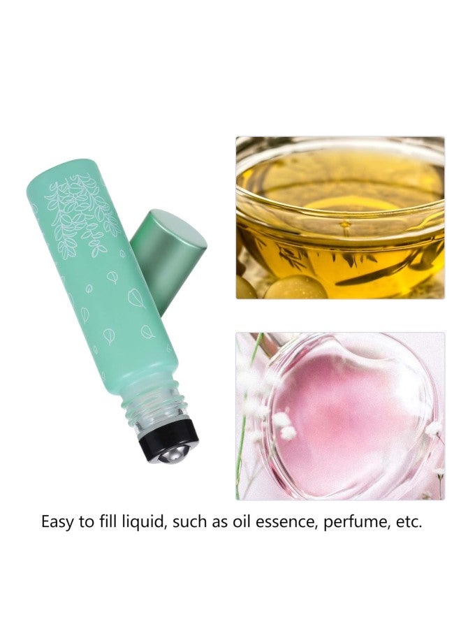 klarako Roll On Bottles Essential Oil Roller Empty Spray Bottles Containers Plastic Lip Balm Containers Refillable Makeup Sample Containers For Lipstick Lip Gloss Balm 6pcs - Image 2
