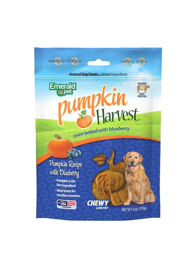 إميرالد بيت إيميرالد بت هارفيست - علكة طبيعية قليلة الدسم لصحة الجهاز الهضمي - خالية من اللحوم والدواجن والقمح - بنكهة التوت الأزرق، 6 أونصة - Image 1