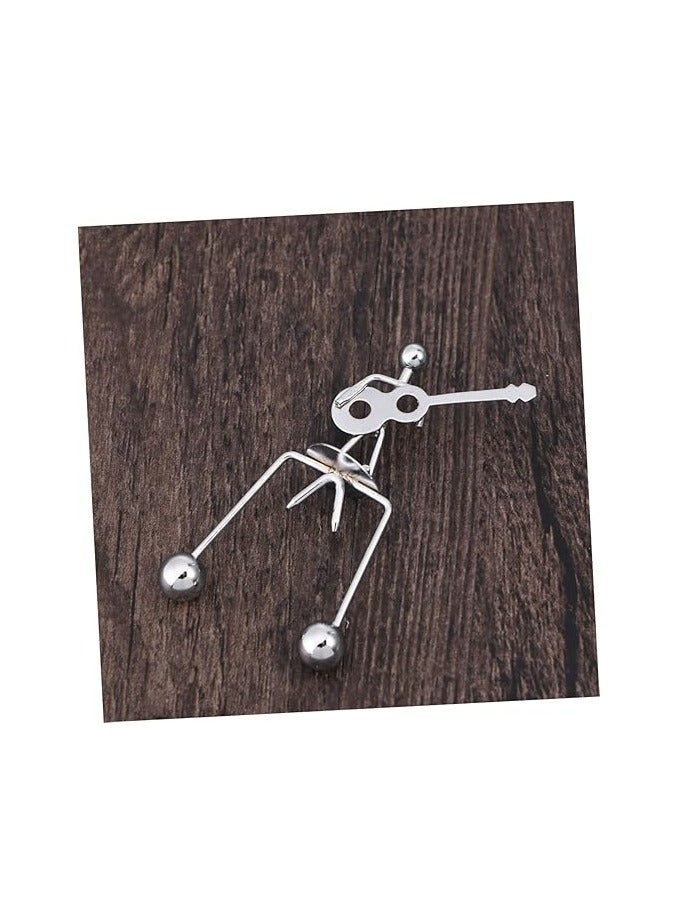 استمتع بتجربة من التوازن والهدوء مع لعبة مهد نيوتن – تصميم أنيق، حركة سلسة، ولمسة ديكور ذكية تضيف طابعًا علميًا راقٍ لمكتبك أو منزلك. - Image 4