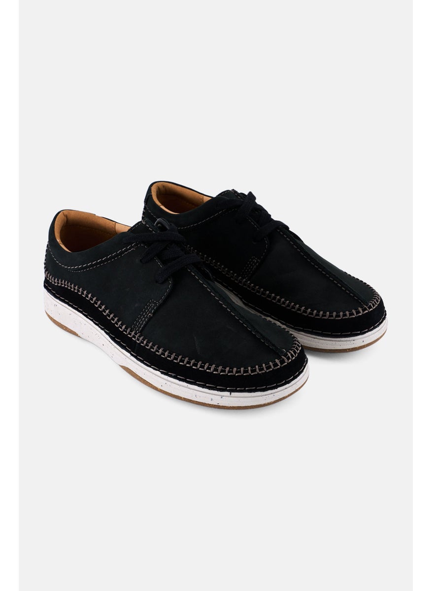 clarks Men Nature 5 Tie Casual Shoes, Black Combo  - Image 1