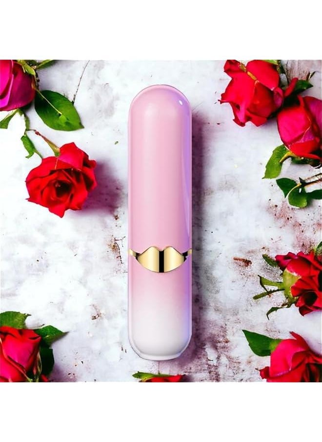 Generic Creative Lipstick Lighter, Soft Flame Butane Lighter, Refillable and Adjustable Open Flame Lighter, Cool Portable Windproof Lighter, Unique Birthday Gift for Ladies and Girlfriends(No Gas)-Pink  - Image 4
