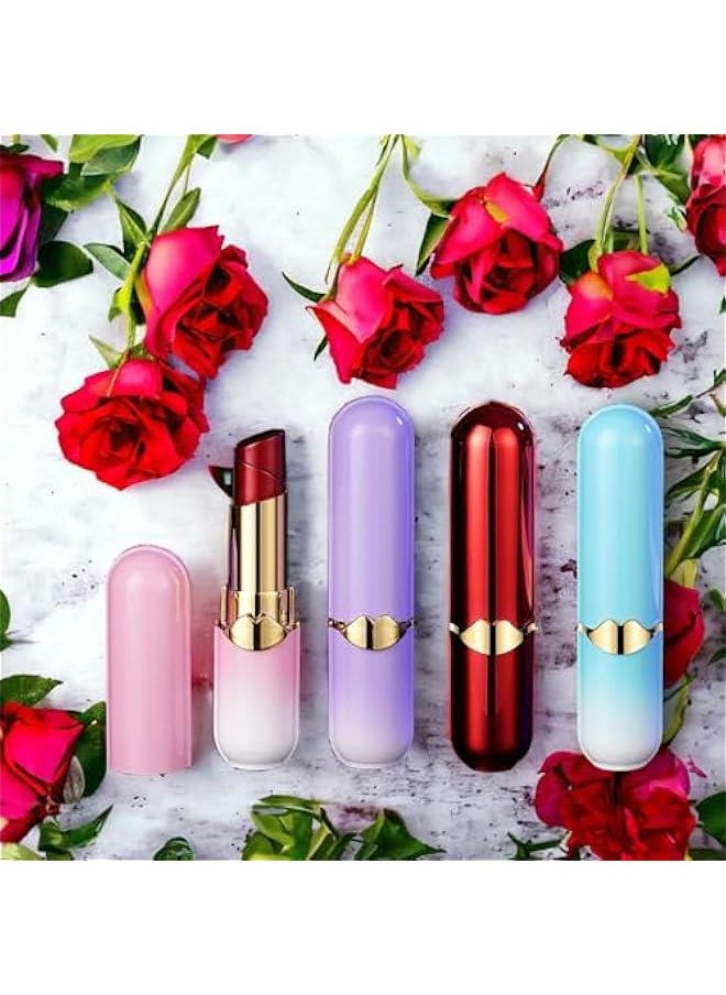 Generic Creative Lipstick Lighter, Soft Flame Butane Lighter, Refillable and Adjustable Open Flame Lighter, Cool Portable Windproof Lighter, Unique Birthday Gift for Ladies and Girlfriends(No Gas)-Pink  - Image 5