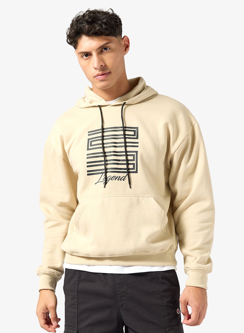 Seventy Five Graphic Print Hoodie - Image 1