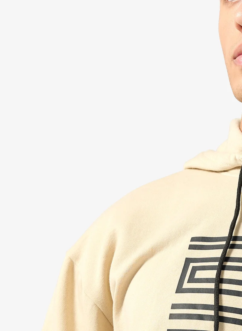 Seventy Five  Graphic Pullover Hoodie for Men | Best Price UAE
