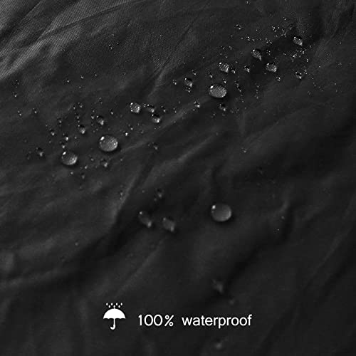 Coldwind Mattress Bags for Moving and Storage,Waterproof Mattress Cover for Moving with Heavy Duty Handles, Strong Zipper, Reusable Mattress Storage Bag, Moving Supplies & Moving Bags,Twin Size,Black - Image 4