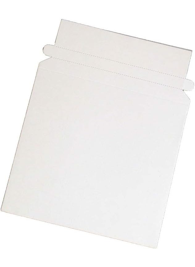 maxtek Maxtek CDDVD Disc White Cardboard Mailers 6 x 6 38 Inches Self Seal Adhesive Flap 100 pack  - Image 2