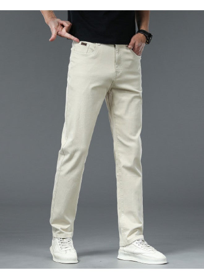 Tucano spring/summer Stylish Men's Jeans Comfortable Versatile Business Casual Straight-leg Trousers - Image 1