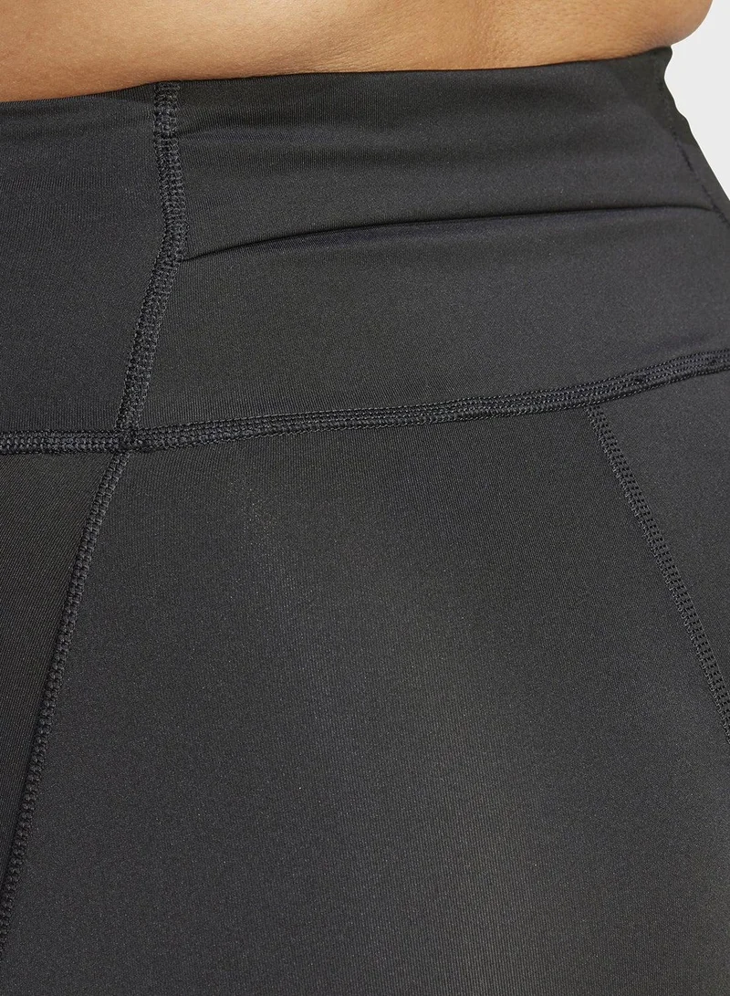 Adidas black Own The Run 3/4 Leggings for Women | Best Price UAE