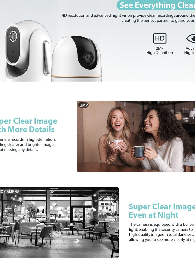 Dahua Indoor Fixed-focal Wi-Fi Pan & Tilt Network Camera  - Image 2
