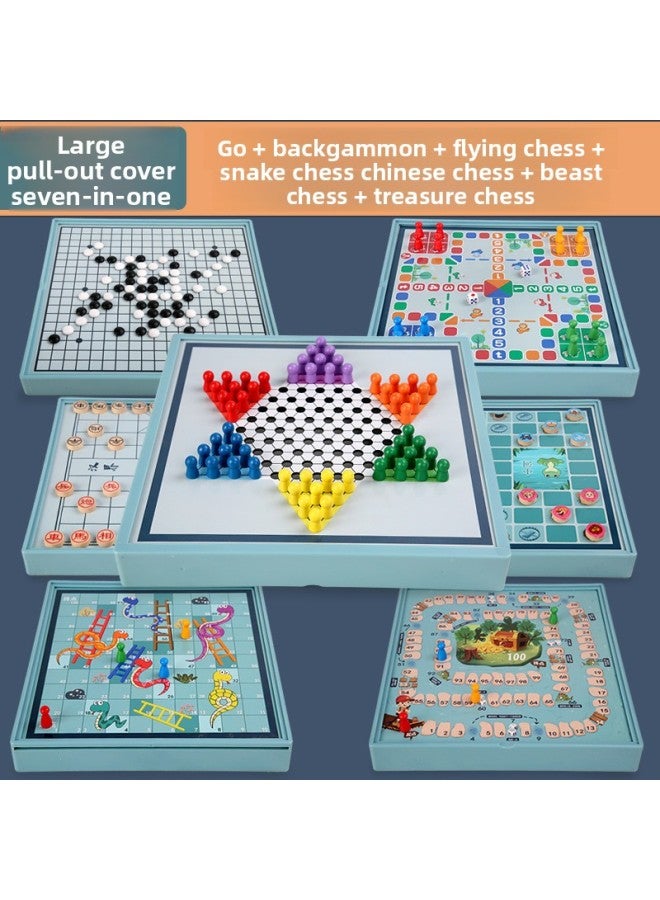 لعبة الداما للأطفال، الشطرنج الطائر، لعبة الشطرنج جو بانج، صندوق هدايا، لعبة شطرنج متعددة الوظائف، ألعاب خشبية