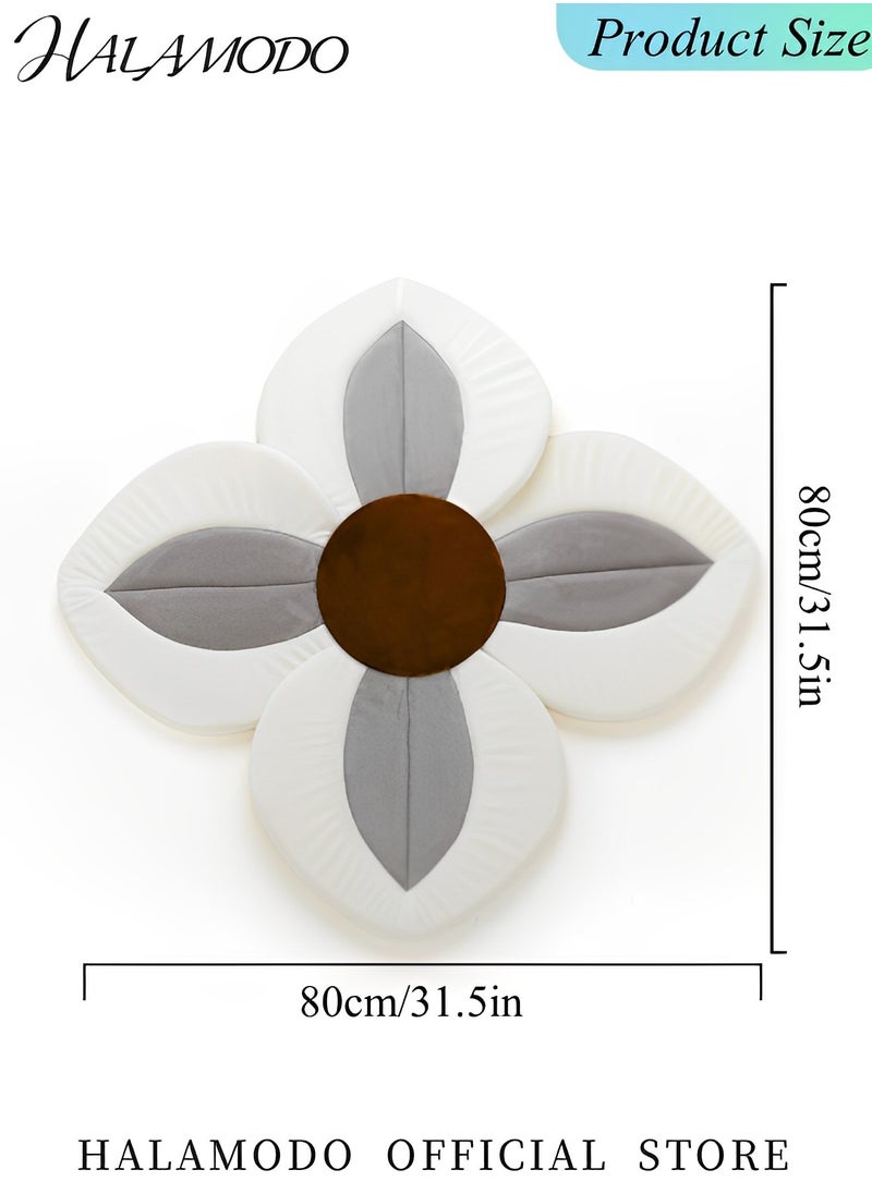 HALAMODO - Baby Bath Seat Flower Baby Bath Pad Baby Tubs Infant Bathtub Mat Baby Essentials Must Haves for Newborn Infants to Toddler 0 to 6 Months and Up - Image 1