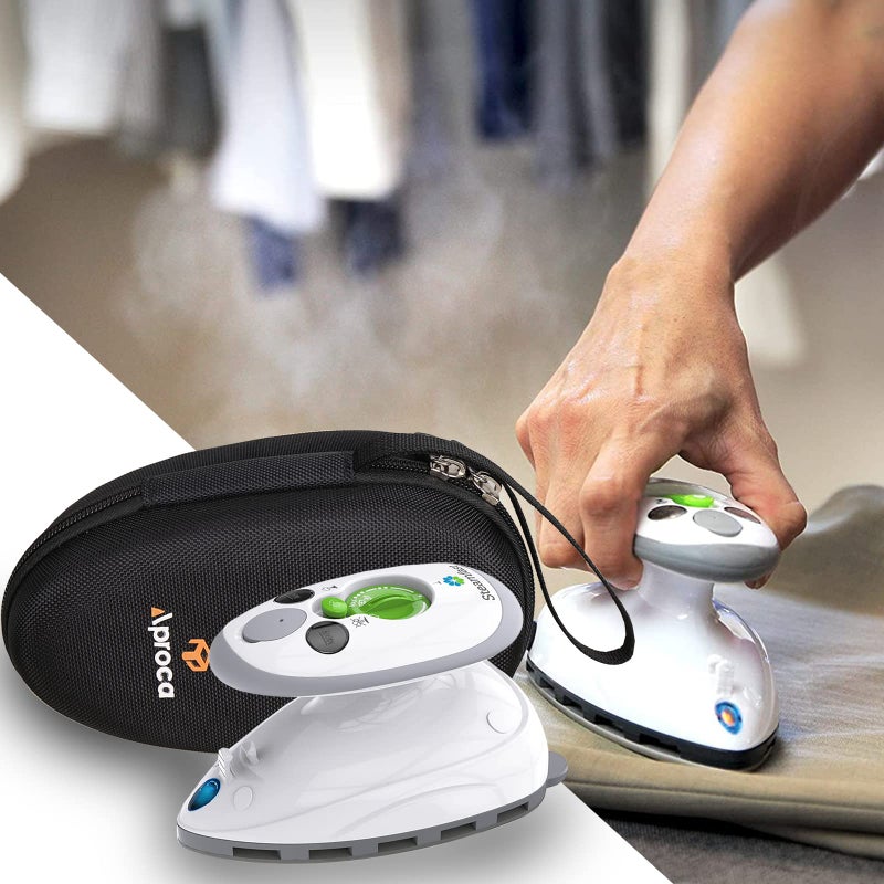 Aproca Travel Hard Storage Carrying Case, Fit for Steamfast SF-717 / SMAGREHO Mini Travel Steam Iron(Only Case) - Image 4