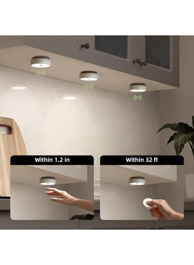 EZVALO EzLumiPuck Pro Group Control Under Cabinet Lights with Remote - Image 3