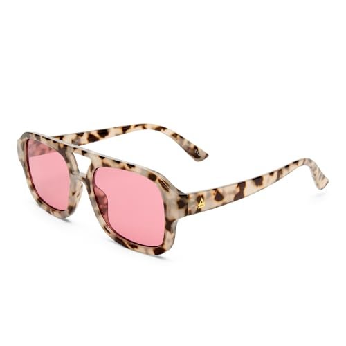 AIRE Aquarius Sunglasses Cookie Tort Aviator Unisex Classic Everyday Style - Image 1