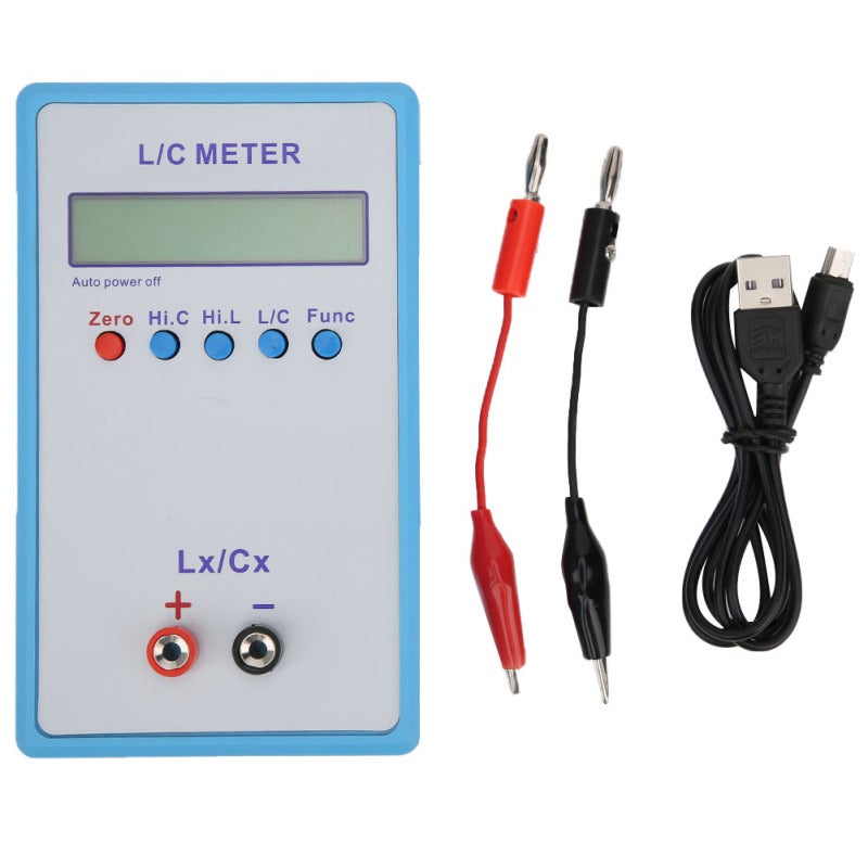 جونتك مقياس الحث والسعة متعدد الوظائف LC-200A مع وظيفة التصحيح الواضح - معايرة عبر الإنترنت للبحث العلمي وصيانة الأجهزة الإلكترونية - Image 1