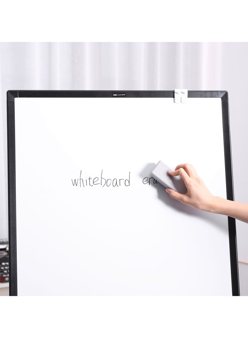 Deli E7810 Whiteboard Eraser 110*48mm GREY - ideal for classroom, office, and home whiteboards - Image 3