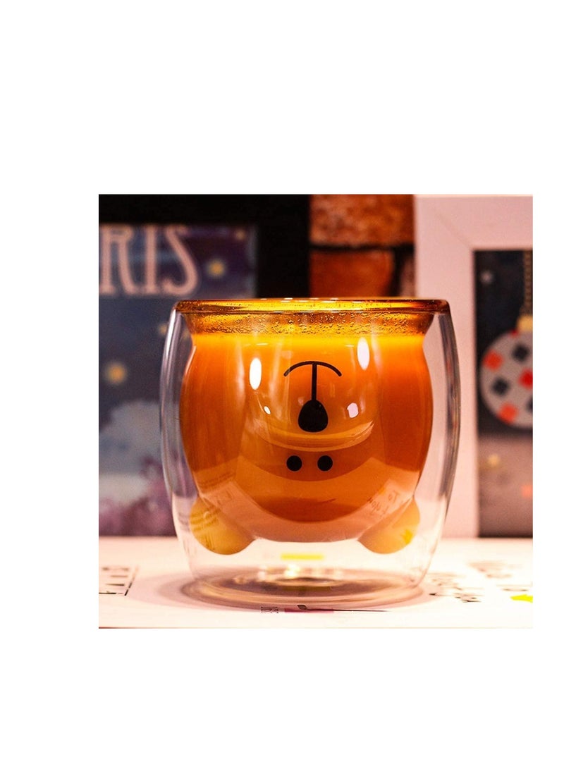 SYOSI أكواب ماما قهوة حلوة شاي حليب دمية دب قطة باندا إسبريسو - Image 2