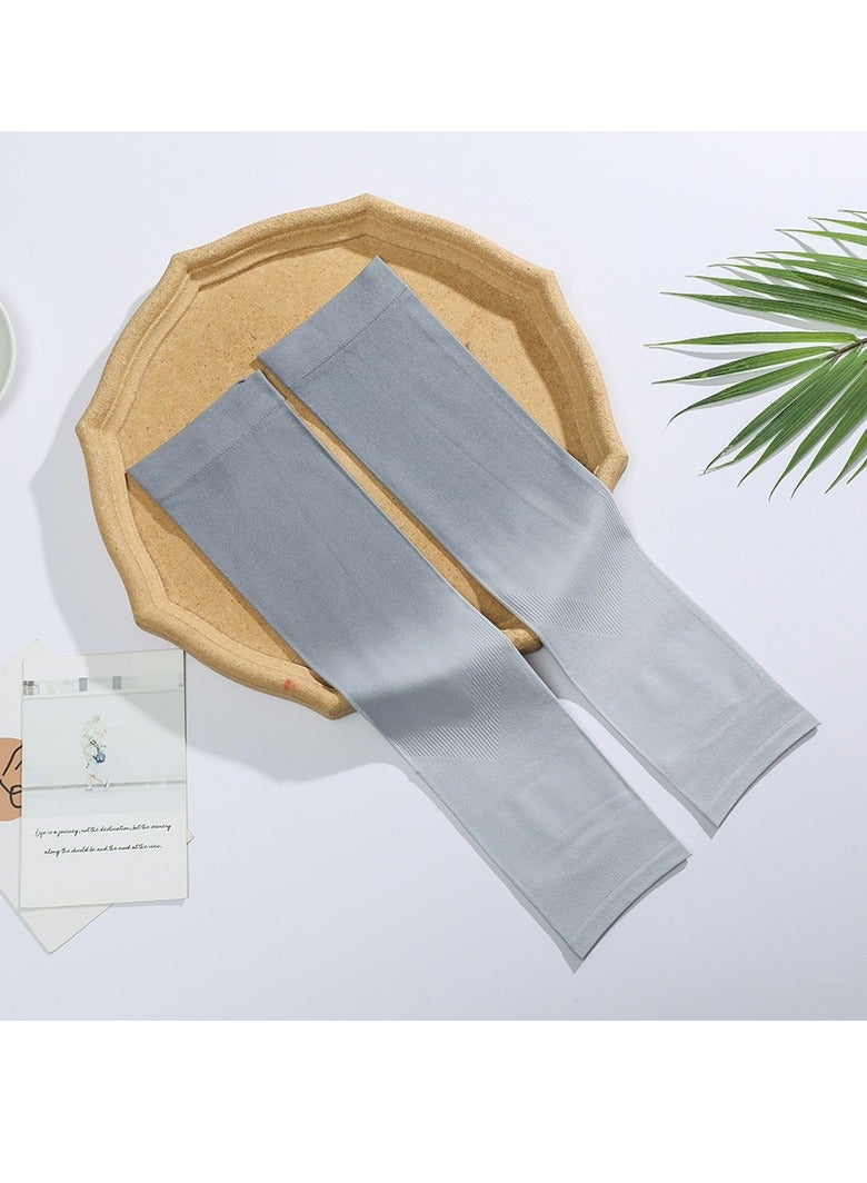 general New ice sleeve gradient color sun protection sleeve anti-ultraviolet men and women outdoor cycling sun protection ice silk sleeve - Image 1