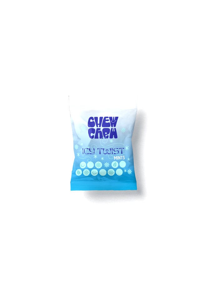 CHEW CHEW Icy Mint Candy - 40 grams 
