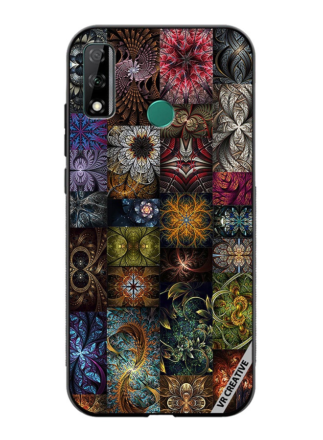 VR CREATIVE Protective Case Cover For Huawei Y8s 30 Mind Blowing Pieces Of Algorithmic Fractal Art Design Multicolour - Image 1