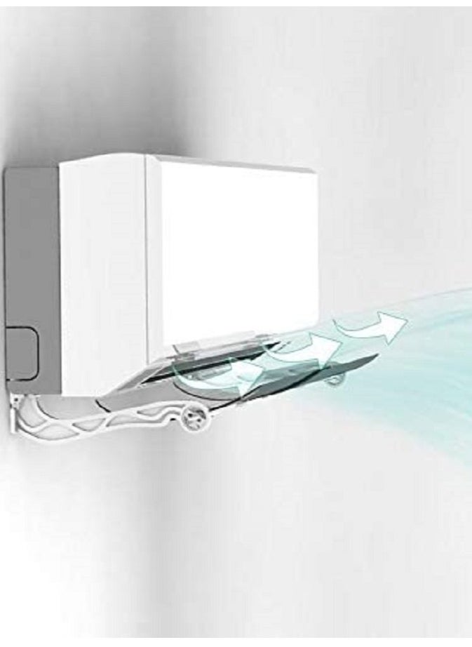 ART - Adjustable Flow Deflector For Split AC Transparent Made in Saudi - Image 1
