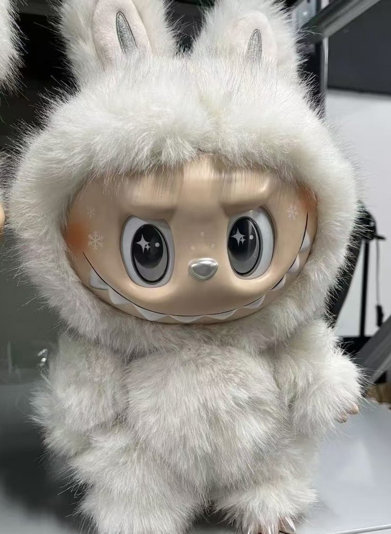 POP MART 38cm THE MONSTERS Labubu Plush Toys Doll Cherub Zimomo Version for Kids Adults Boy Girls  - Image 1