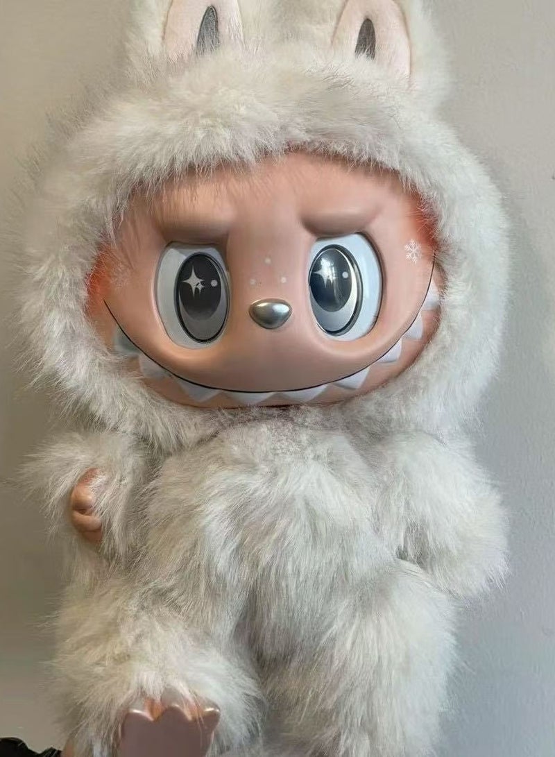 POP MART 38cm THE MONSTERS Labubu Plush Toys Doll Cherub Zimomo Version for Kids Adults Boy Girls  - Image 2