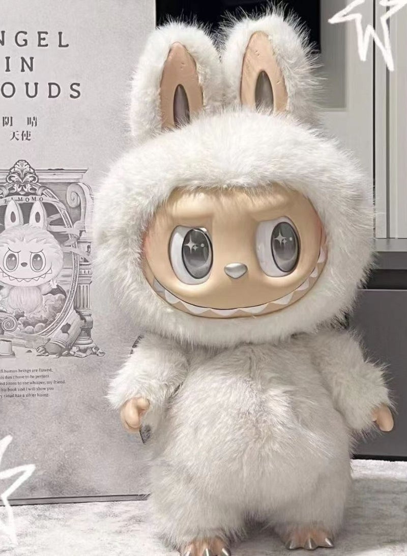 POP MART 38cm THE MONSTERS Labubu Plush Toys Doll Cherub Zimomo Version for Kids Adults Boy Girls  - Image 3