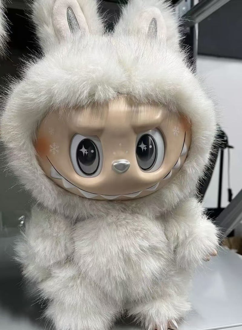 POP MART 38cm THE MONSTERS Labubu Plush Toys Doll Cherub Zimomo Version for Kids Adults Boy Girls  - Image 4
