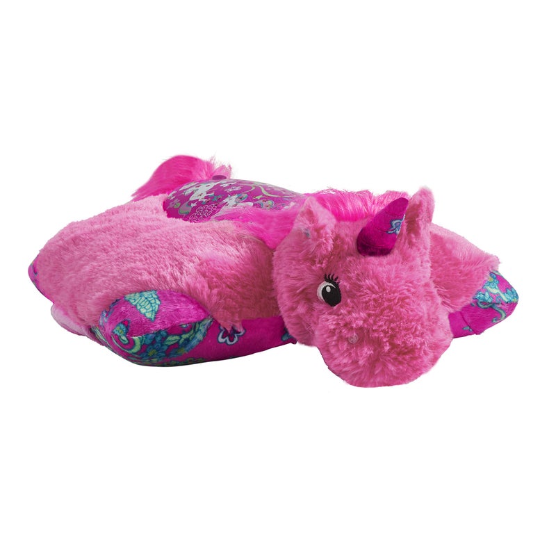 Pillow Pets Colorful Pink Unicorn Sleeptime Lite 11"" Stuffed Animal Plush Nightlight - Image 3
