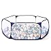 Heopeis Kids Ball Pit Blue Large Pop Up Toddler Ball Pits 47inches Play Tent for Toddlers Girls Boys for IndoorOutdoor Play Tent with Carry Tote Balls Not Included Deep Blue - Image 2