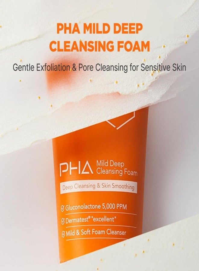 ISOI PHA Mild Deep Cleansing Foam, Gentle Daily Exfoliating Cleanser with Hydrating PHA Formula, Deep Cleansing for Sensitive Skin, Korean Skin Care (3.38 fl.oz, 100ml) - Image 2