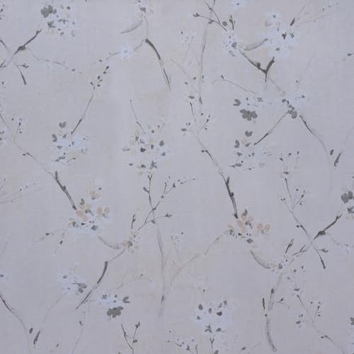 ANNACREATIONS Self-Adhesive Waterproof Floral Wallpaper Removable PVC Vinyl Wall Sticker (45 x 304 cm) for Living Room & Hall Decoration (Peach) - Image 2