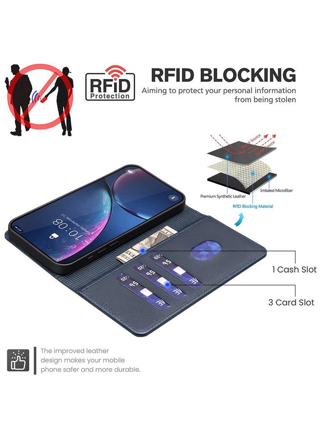 S-TOP Case For Motorola Moto G05 Litchi Texture RFID Anti-theft Leather Phone Case - Image 4